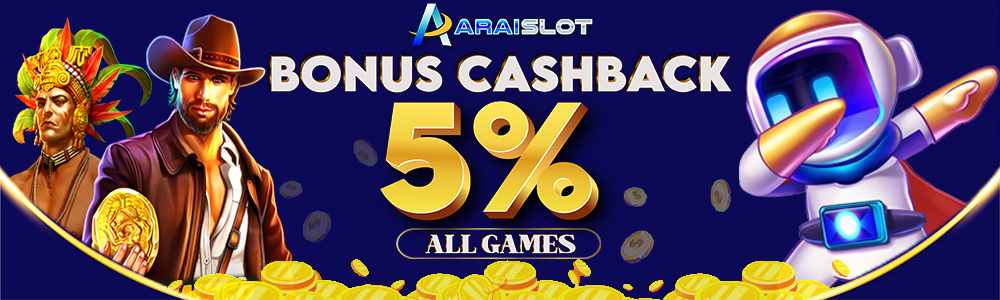 BONUS CASHBACK 5%